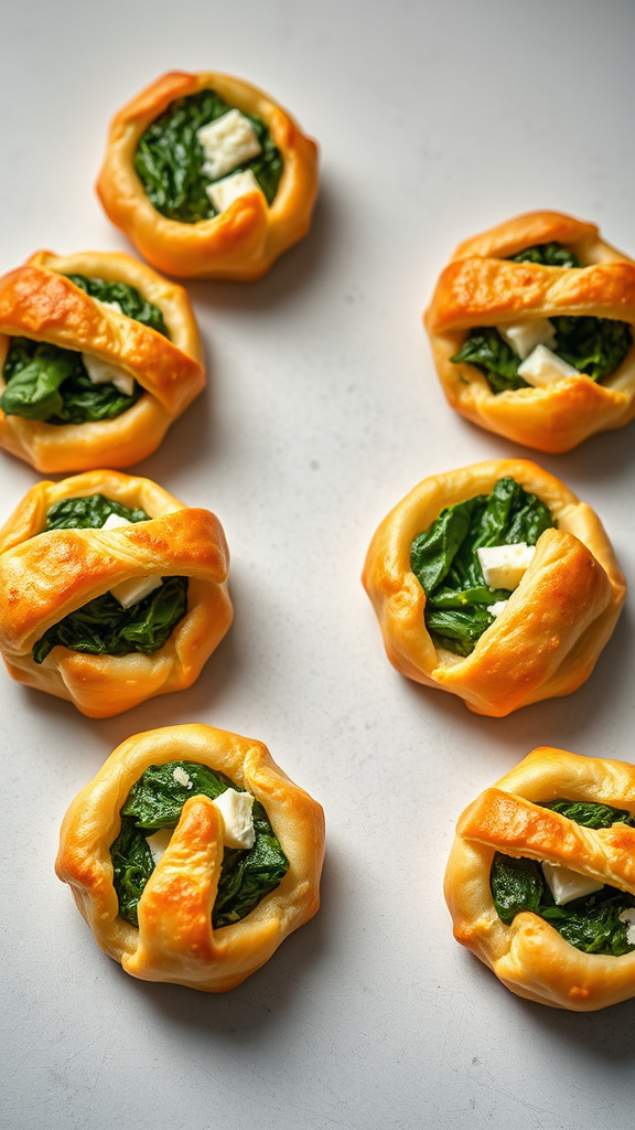 6. Spinach and Feta Puffs