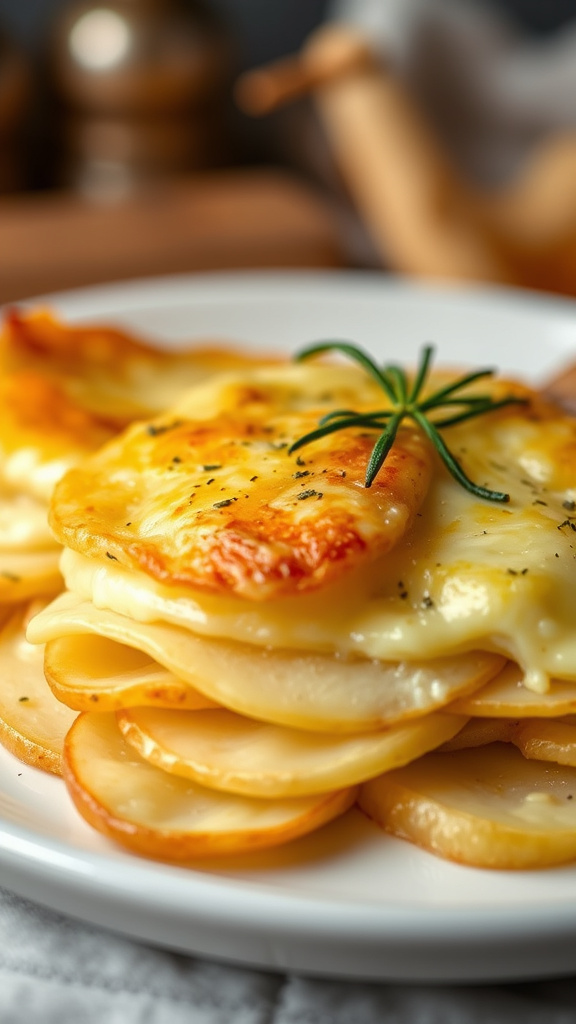 22. Scalloped Potatoes with Gruyère