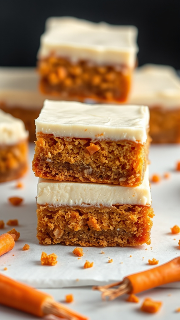 14. Carrot Cake Cheesecake Bars