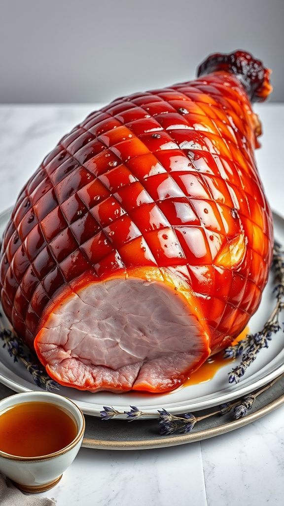 11. Marmalade Lavender Glazed Ham