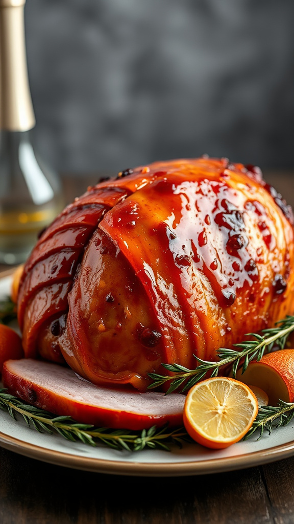 17. Maple Dijon Easter Ham Perfection