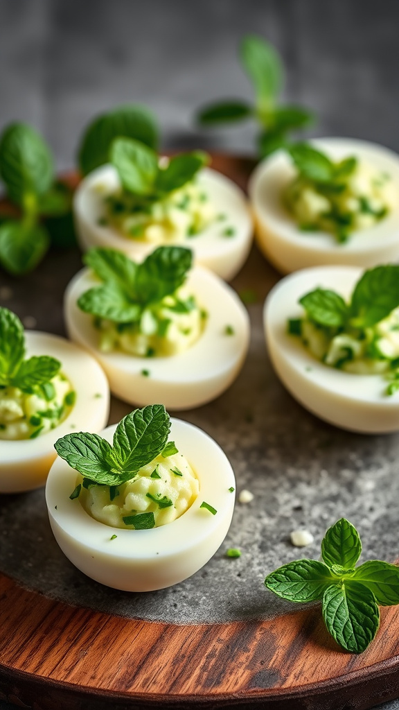 10. Cucumber Mint Egg Bites