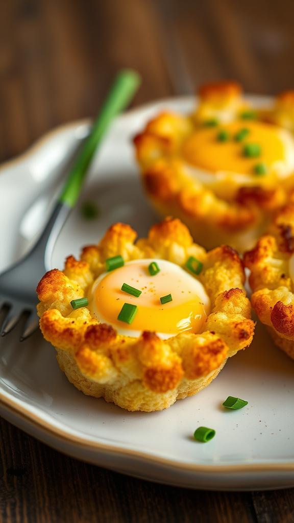 17. Cauliflower Hash Brown Egg Cups