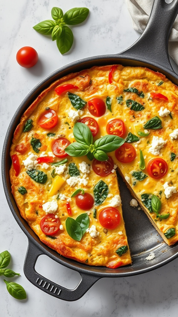 21. Veggie-Packed Egg Frittata