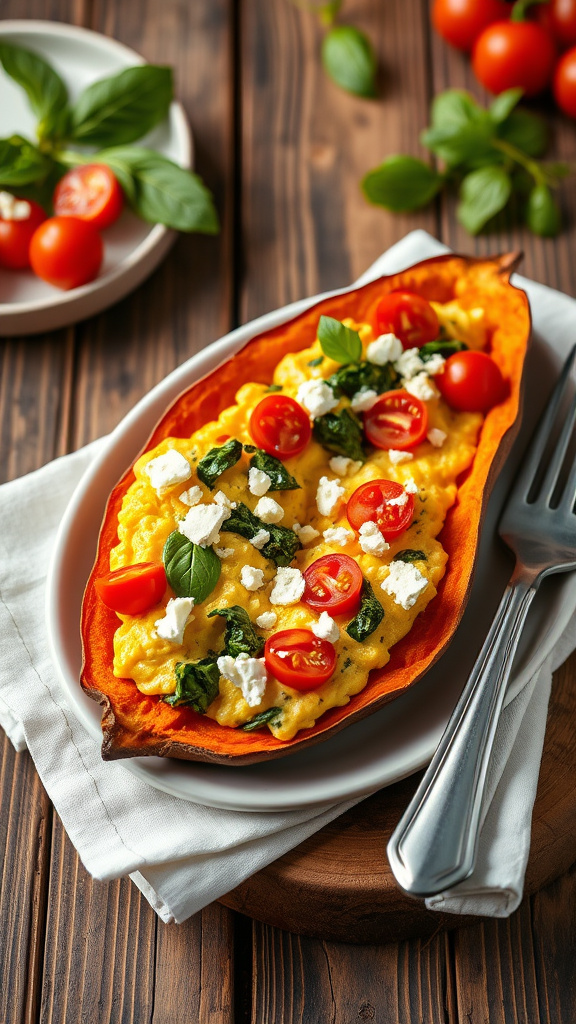 22. Sweet Potato Egg Boats