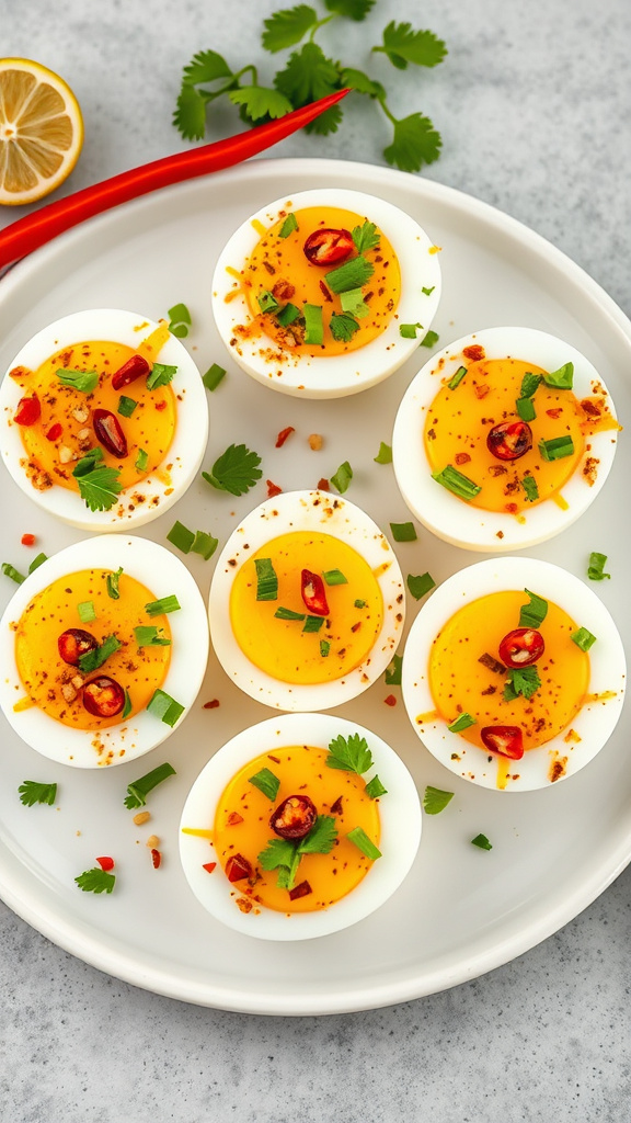 23. Thai-Inspired Herb Eggs