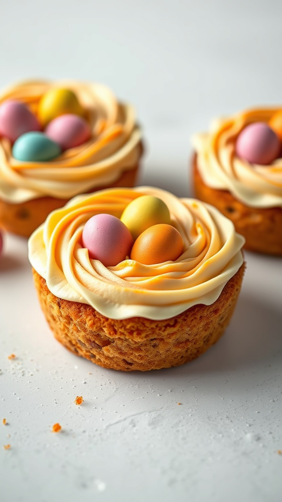 5. Carrot Cake Egg Nests