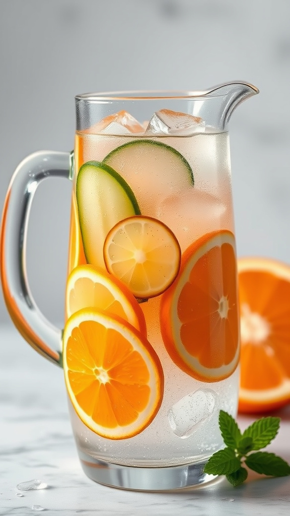 6. Citrus Cucumber Splash