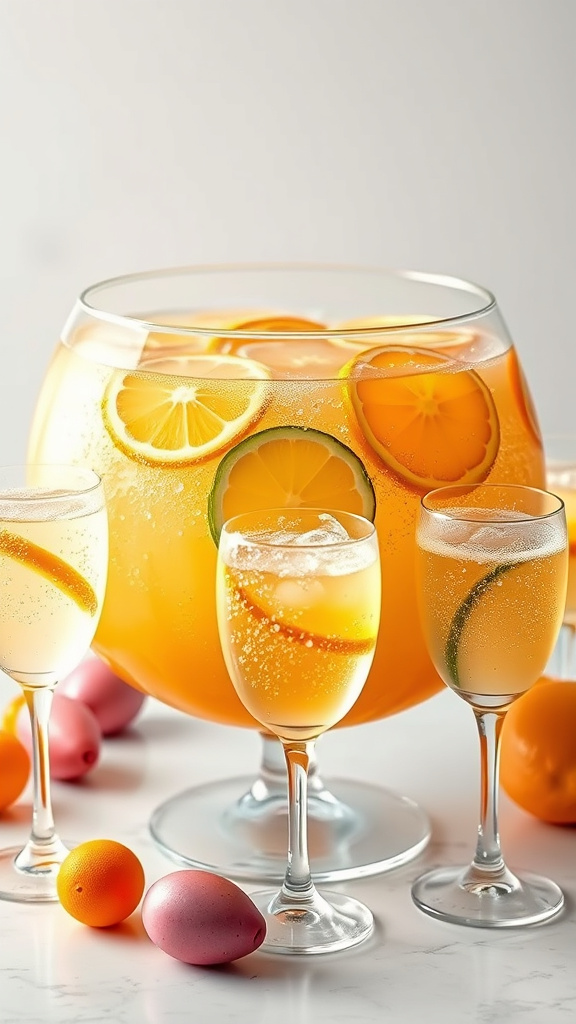 9. Mock Champagne Easter Punch