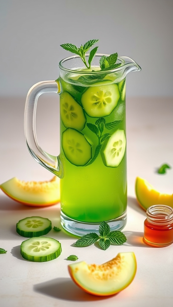 12. Cucumber Melon Cooler