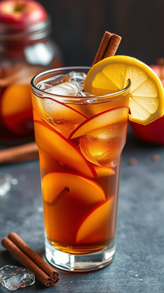 18. Apple Cinnamon Iced Tea