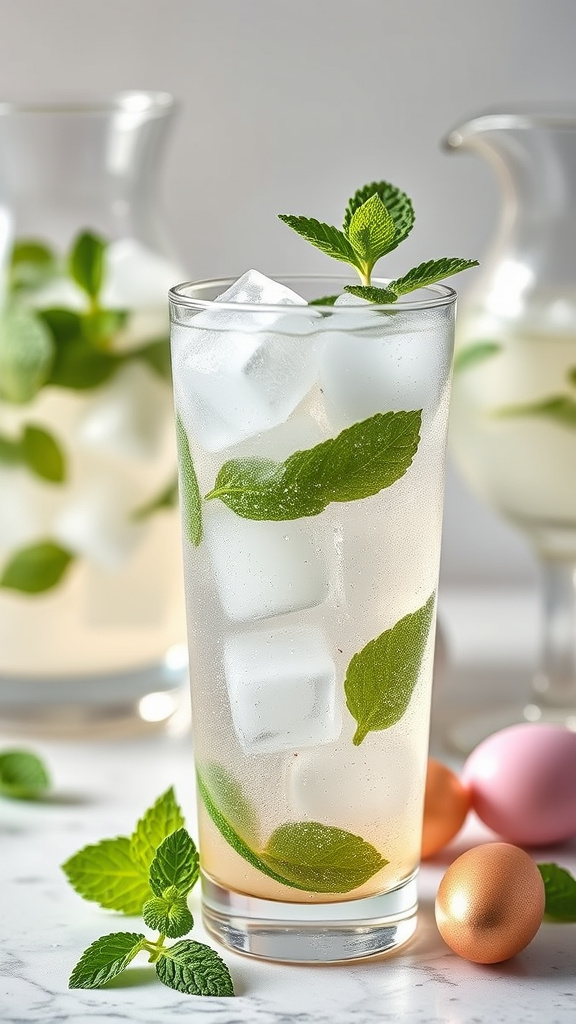 4. Vanilla Bean Mint Cooler