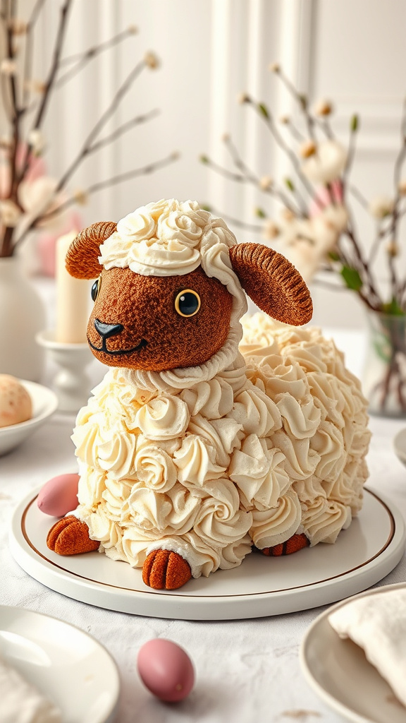 21. Earl Grey Lamb Cake