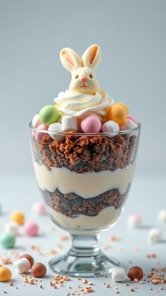 20. Bunny Tracks Pudding Parfait