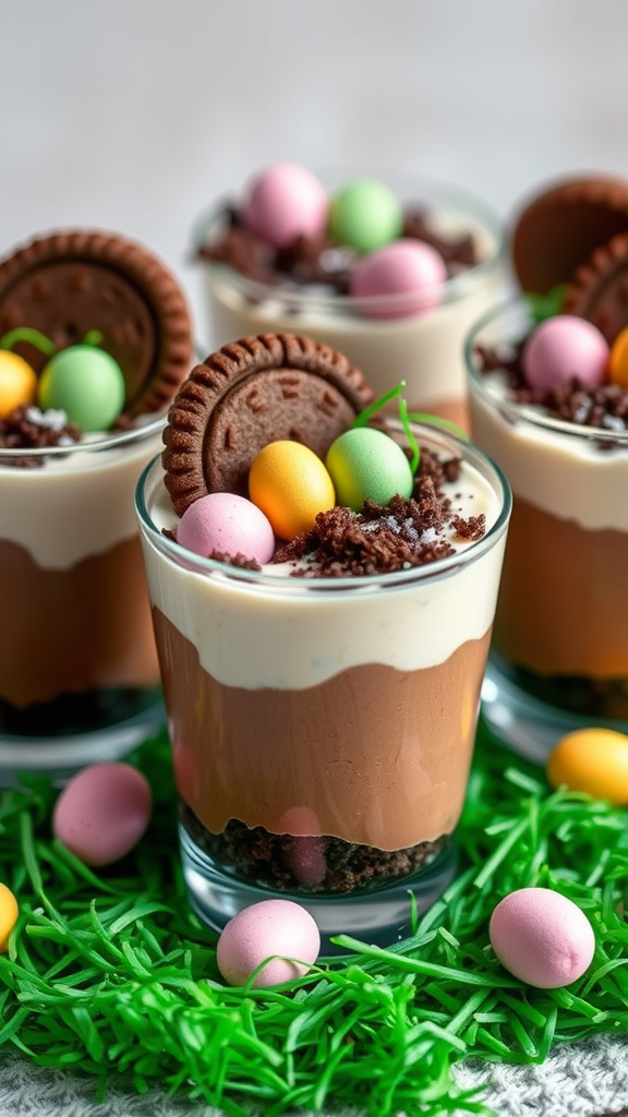 6. Easter Egg Hunt Pudding