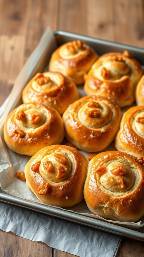 12. Apricot-Studded Easter Buns