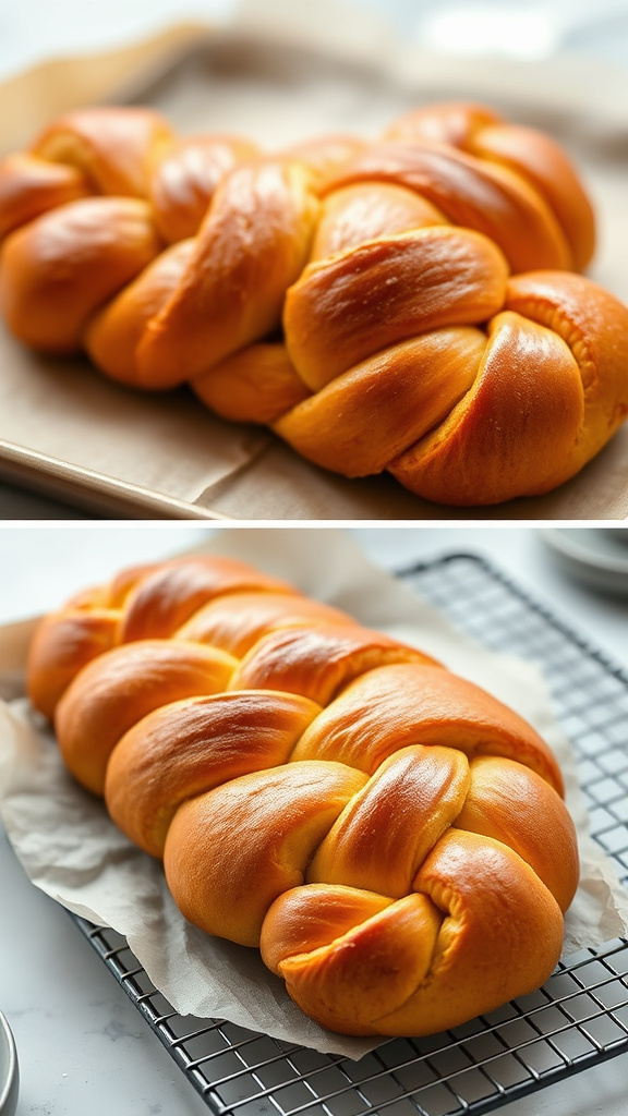 15. Sweet Potato Easter Braid