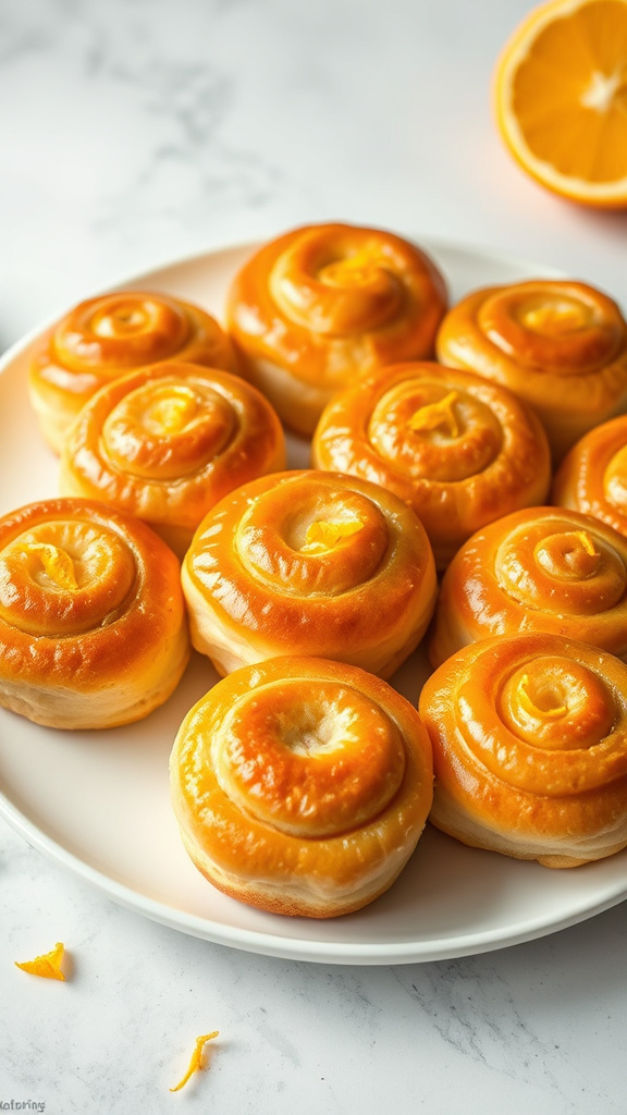 16. Orange Blossom Easter Rolls