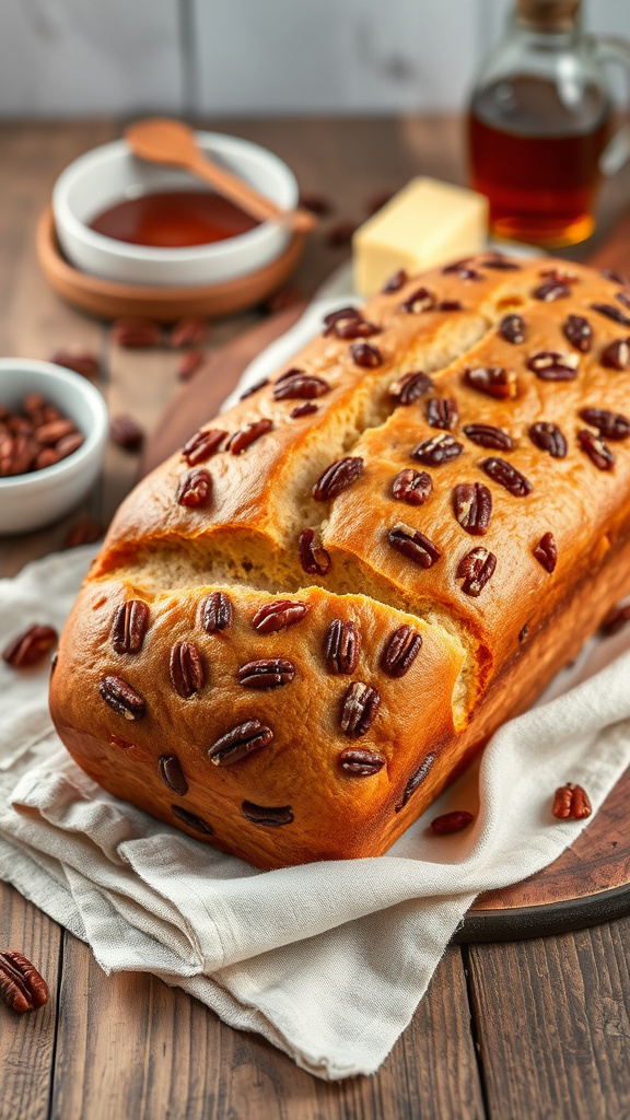 17. Maple Pecan Easter Bread