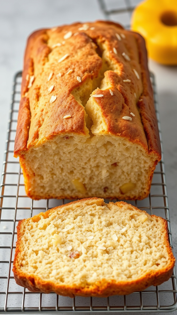 23. Pineapple Coconut Easter Loaf