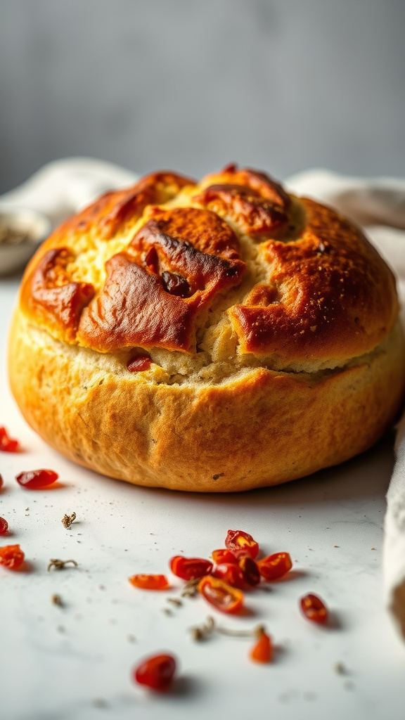 24. Sun-Dried Tomato Easter Bread