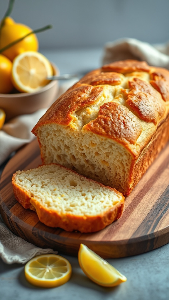 5. Vegan Lemon Easter Bread