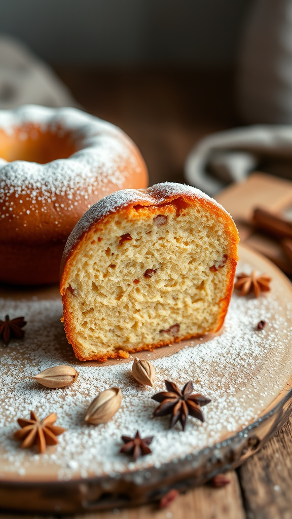 11. Spiced Chai Latte Egg Cake