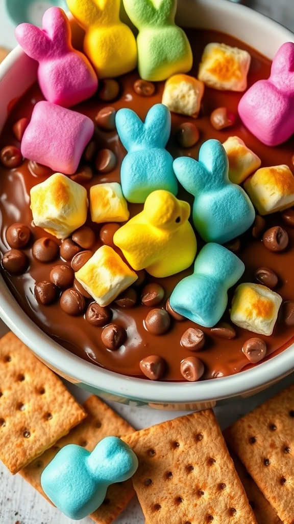 12. Peeps S'mores Dip