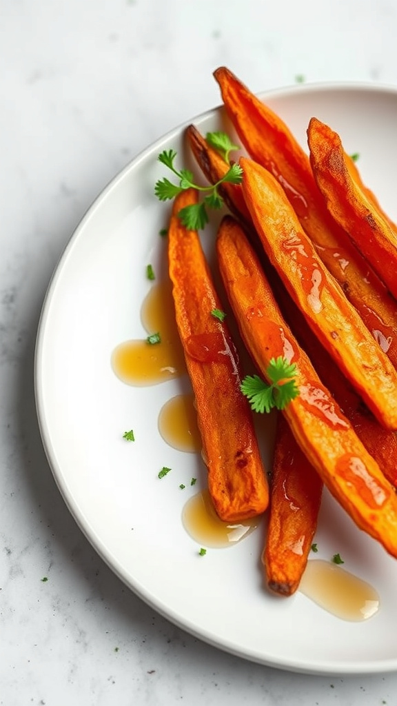 11. Honey Glazed Carrot Fries