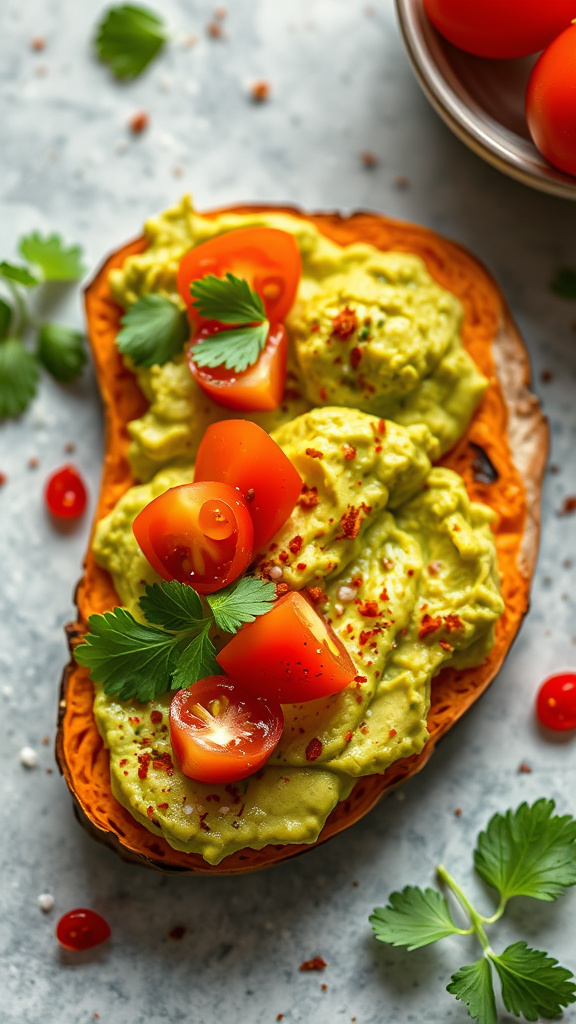 25. Sweet Potato Avocado Toast