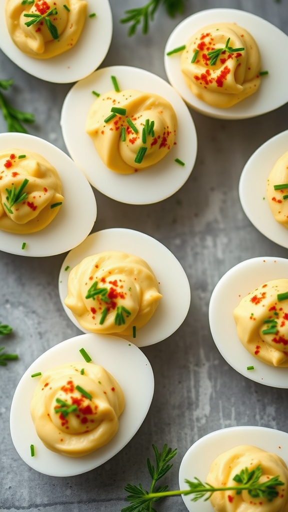 14. Fresh Herb Deviled Eggs