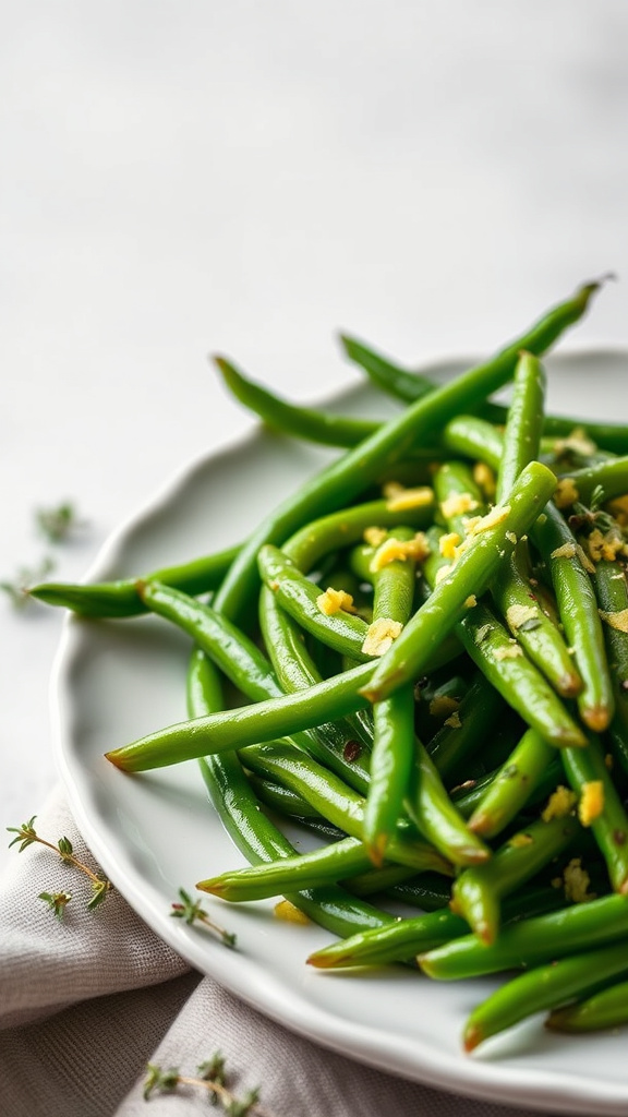 23. Lemon Thyme Green Beans