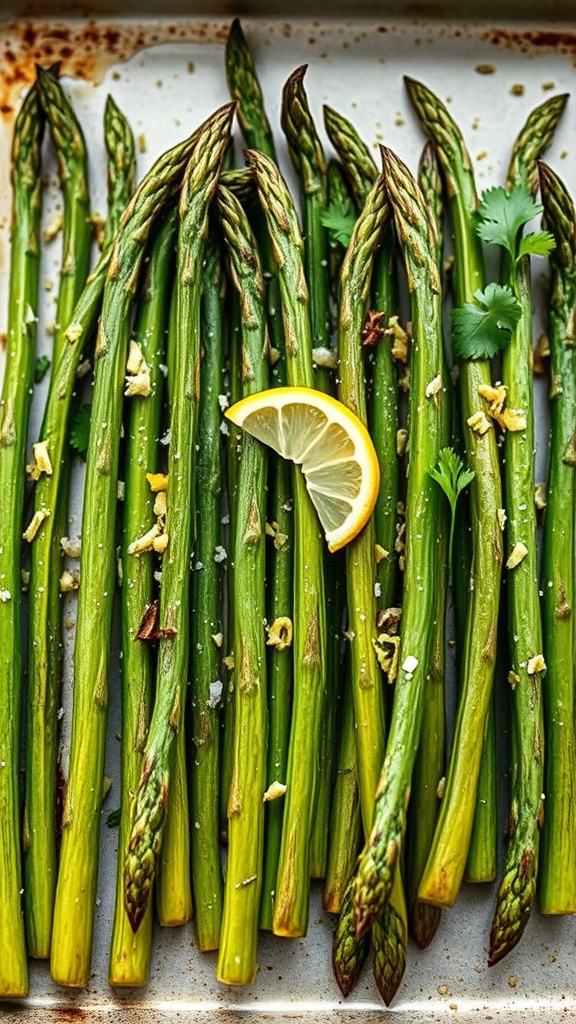 3. Lemon Garlic Asparagus Spears