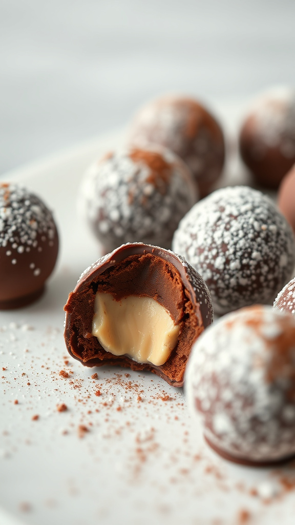 2. Chocolate Egg Truffles Delight