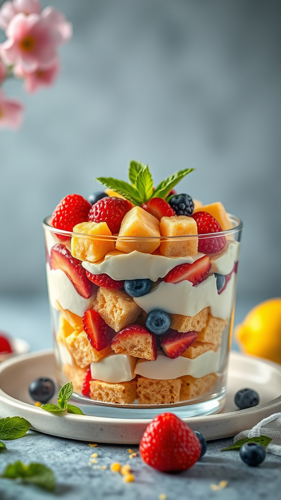 20. Spring Fling Layered Trifle