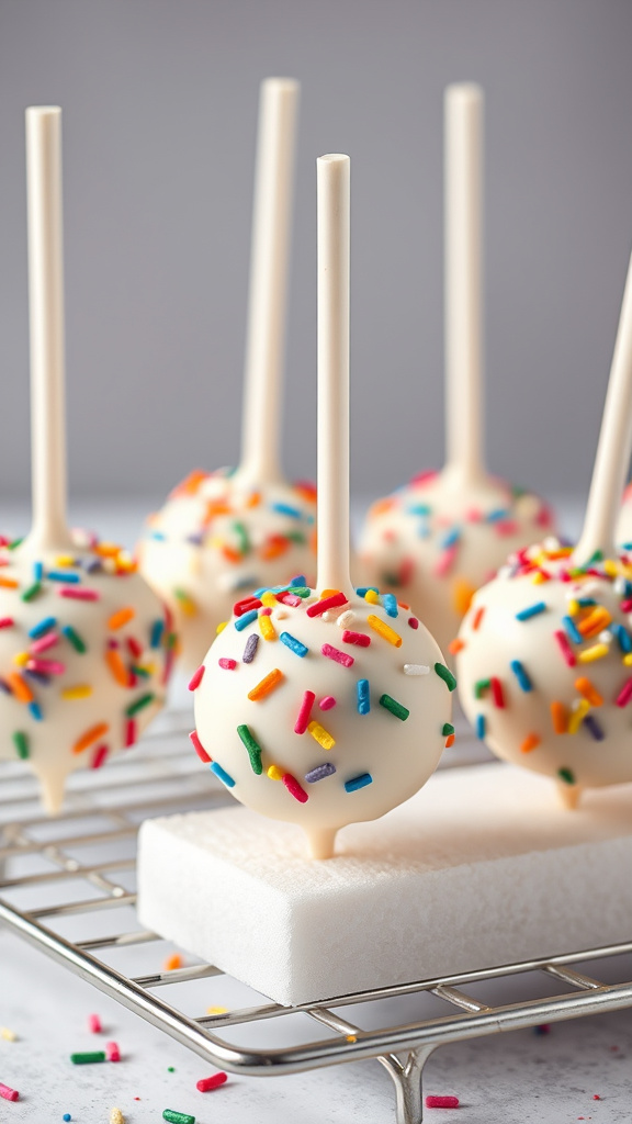 21. Funfetti Cake Pops