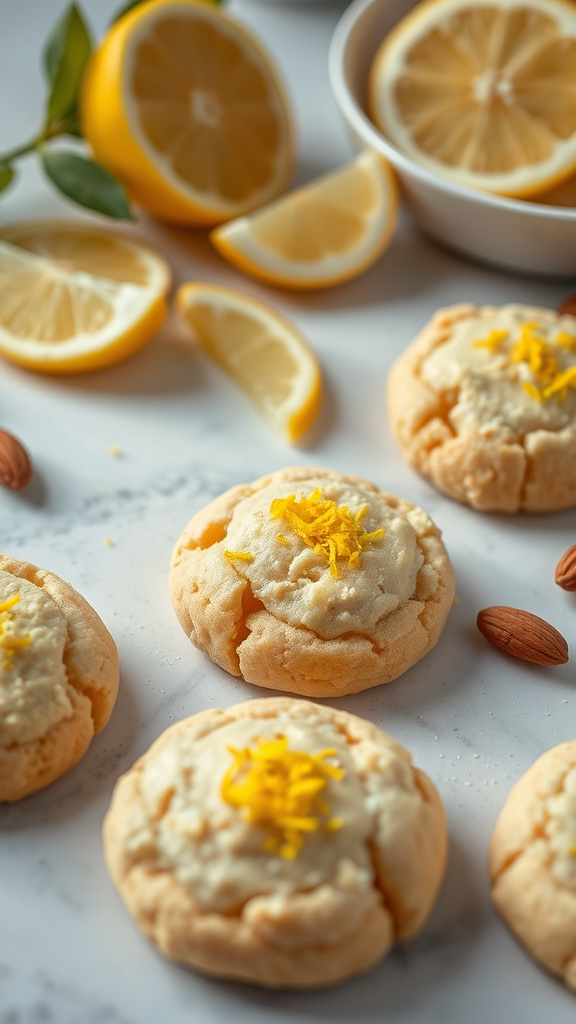 23. Lemon Almond Flour Cookies