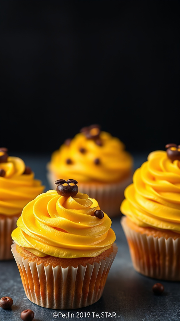 7. Beehive Honey Cupcakes