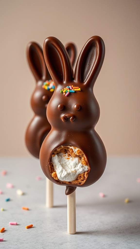 8. Choco Bunny Surprise Pops