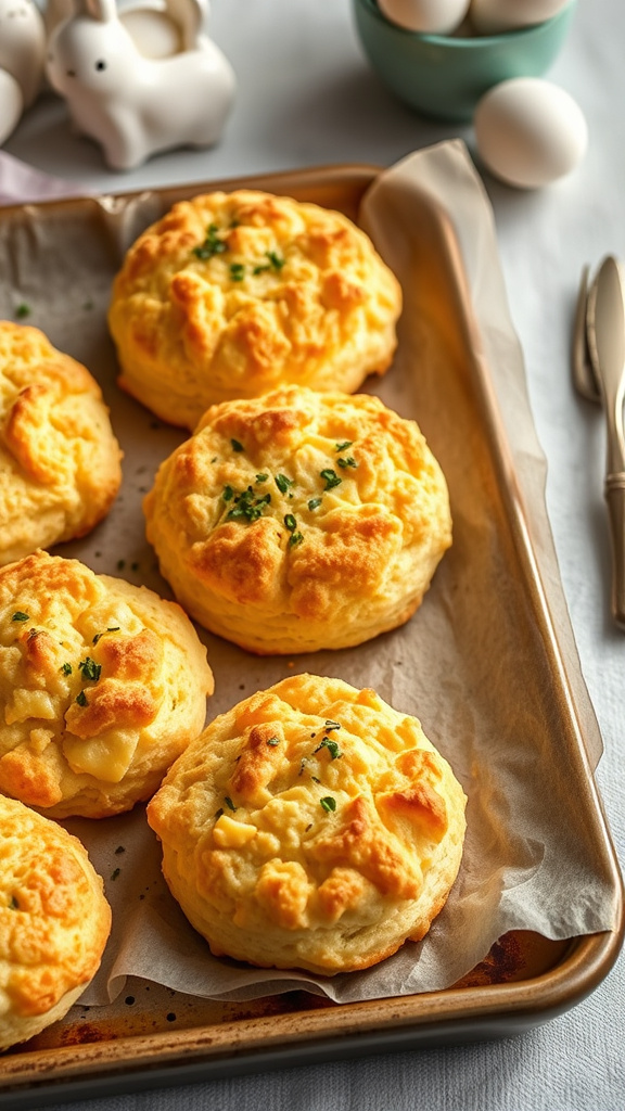 11. Cheddar Herb Biscuits