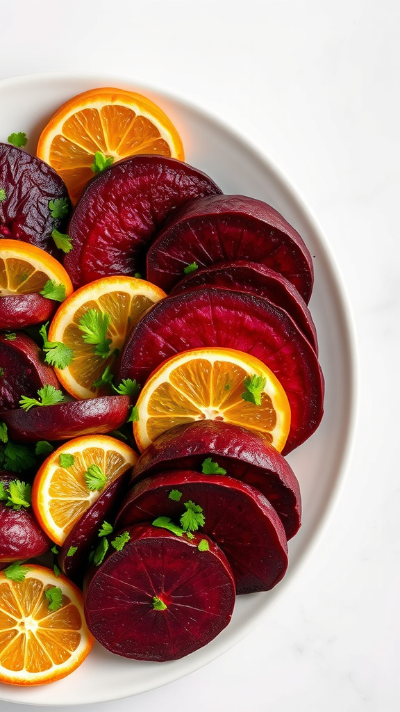 12. Citrus Roasted Beets