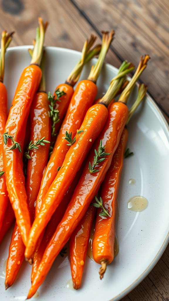 2. Honey-Glazed Carrots with Thyme