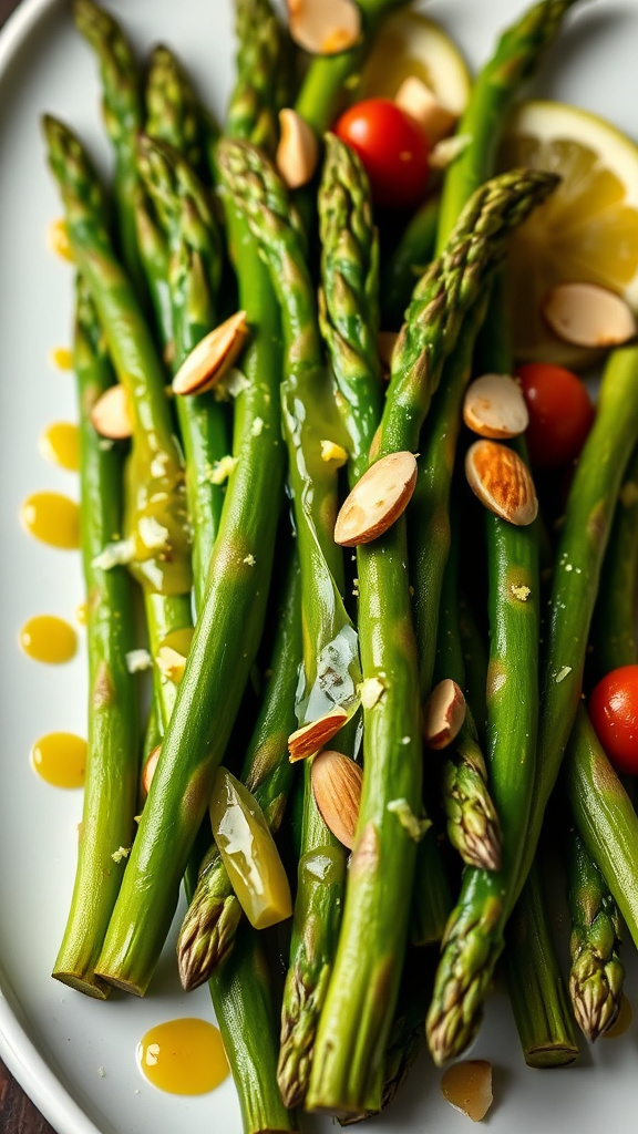 21. Lemon Dijon Asparagus Salad