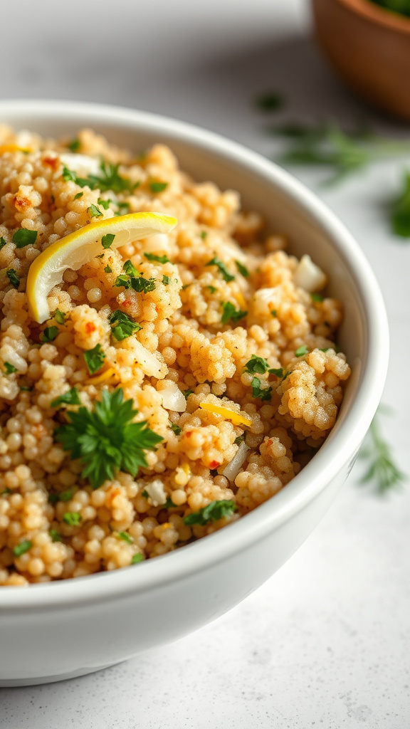 23. Herb-Infused Quinoa Pilaf