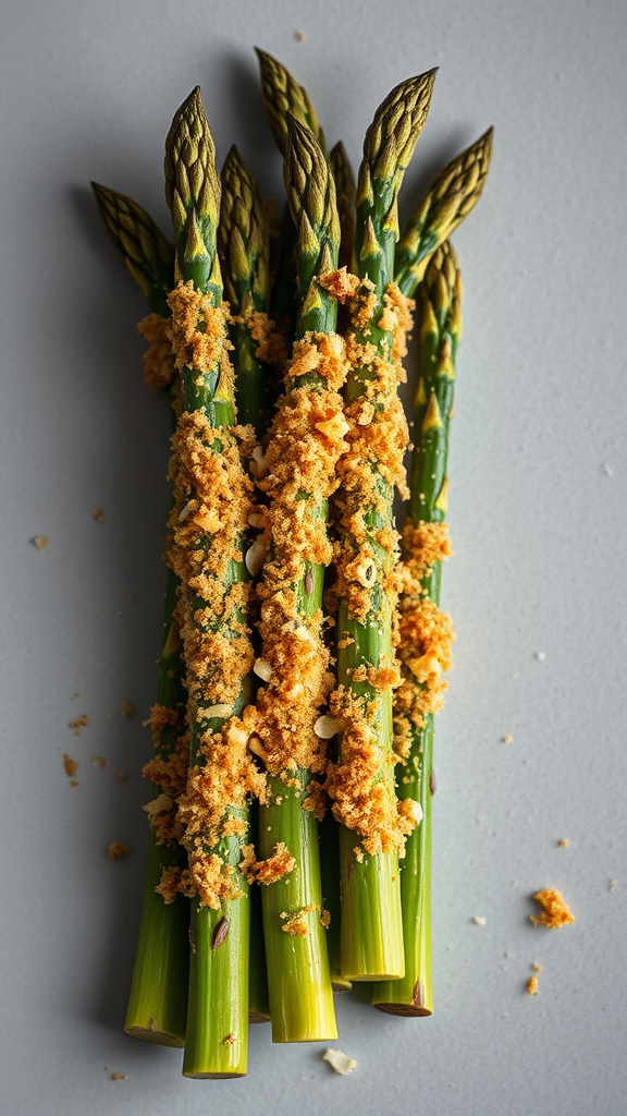 26. Parmesan Crusted Asparagus