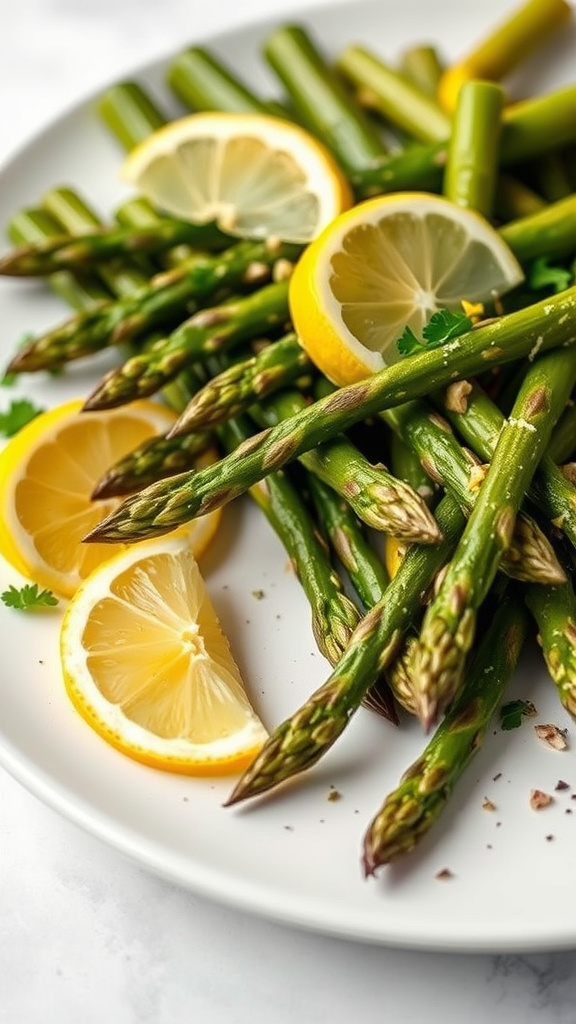 3. Lemon Herb Asparagus Spears