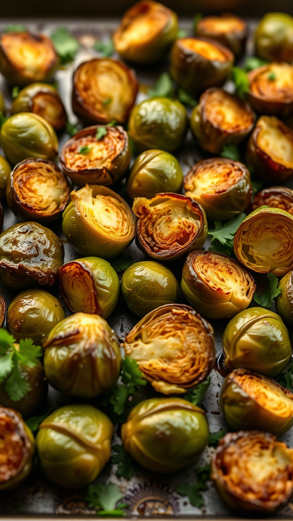 5. Zesty Roasted Brussels Sprouts