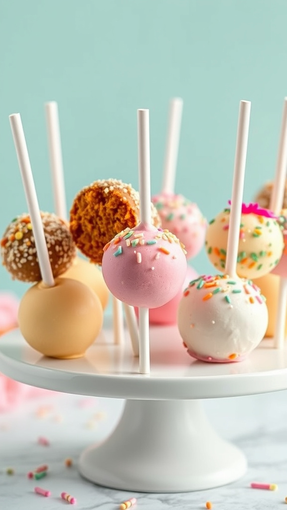 5. Carrot Cake Pops Party