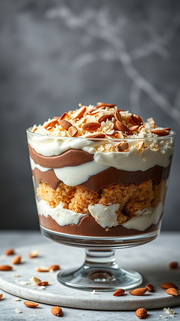 15. Almond Joyful Trifle