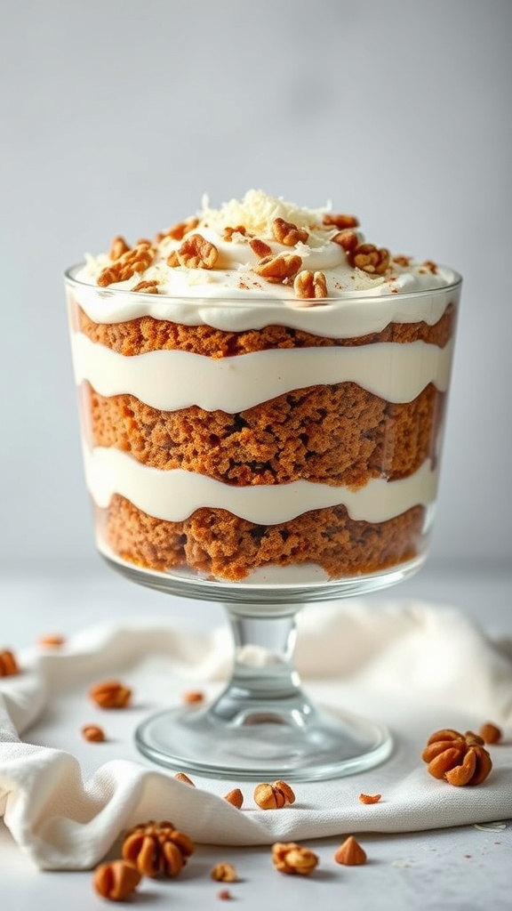 4. Creamy Carrot Cake Trifle